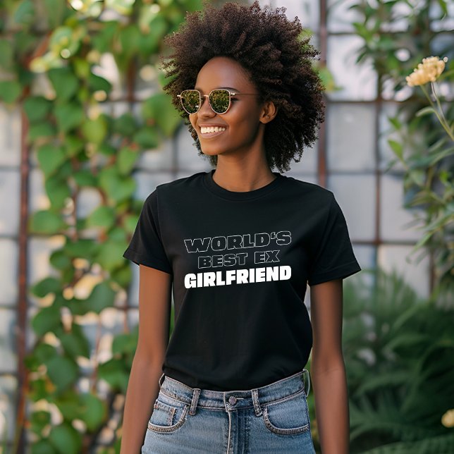 Das weltbeste Ex-Girlfriend Funny Girlfriend-Spric T-Shirt (Von Creator hochgeladen)