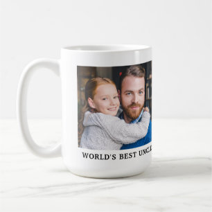 Das weltbeste Onkel-Nichte-Nephew-Foto Kaffeetasse