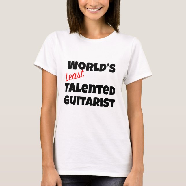Das weltweit am wenigsten talentierte Gag-Geschenk T-Shirt (Vorderseite)