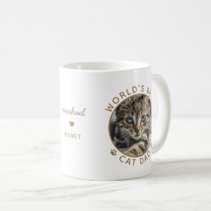 Das weltweit beste Cat Vater Gold Foto für Persona Kaffeetasse