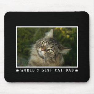 Das weltweit beste Cat Vater Paw Prints Foto auf B Mousepad