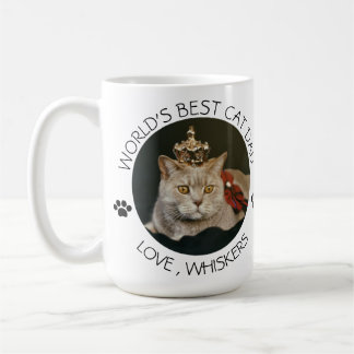 Das weltweit beste Cat Vater Personalisiert Pet Fo Kaffeetasse