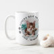Das weltweit beste Cat Vater Personalisiert Pet Fo Kaffeetasse (Mit Donut)