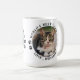 Das weltweit beste Cat Vater Personalisiert Pet Fo Kaffeetasse (VorderseiteRechts)