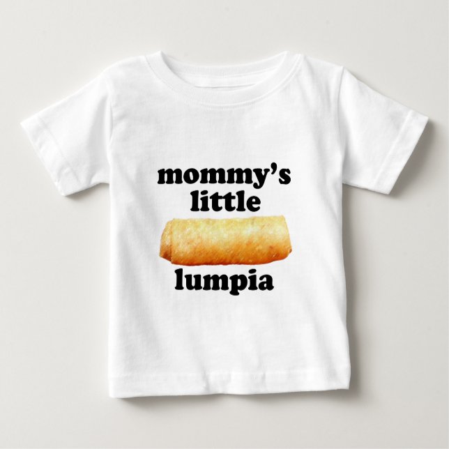 Das wenige Lumpia der Mama Baby T-shirt (Vorderseite)