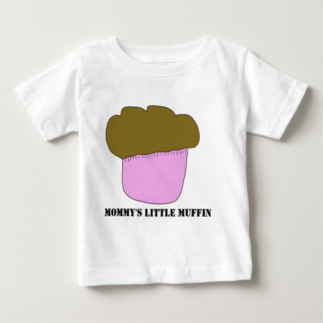 Das wenige Muffin der Mama Baby T-shirt (Vorderseite)