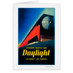 Das Werbeplakat des Daylight Train