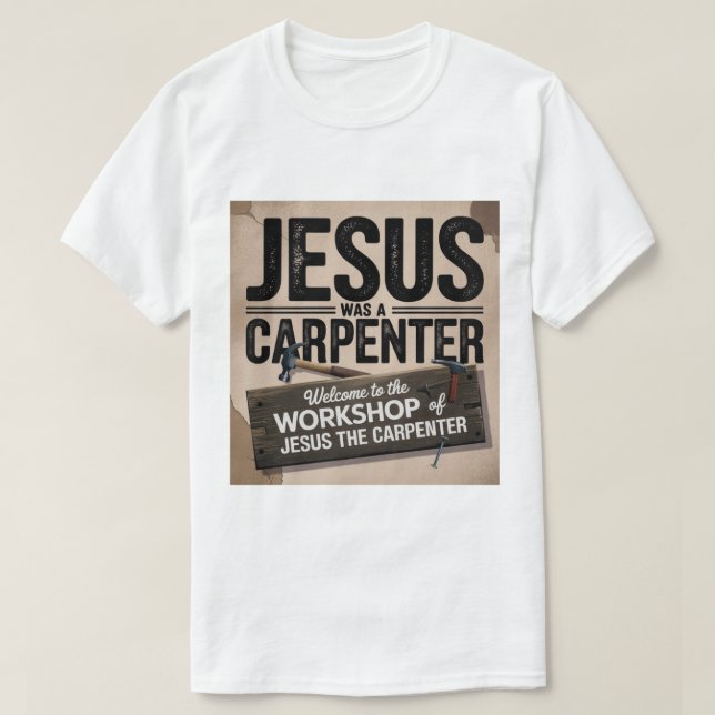 Das Werk Christi, Jesus war ein T - Shirt des Zimm (Design vorne)