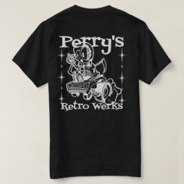 Das Werks des Perrys Retro Dunkelheits-Shirt T-Shirt