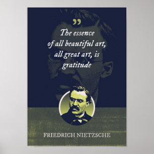 Das Wesen aller schönen Kunst, alles großartige Ku Poster