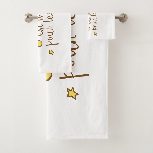 Das Wesentliche ist unsichtbar Badhandtuch Set (Insitu)