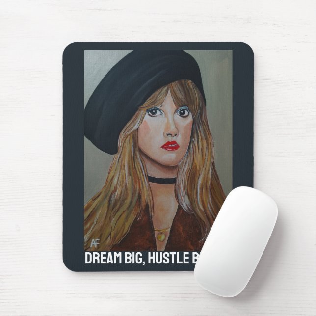 Das White Witch Gemälde von Alfred Fox Mousepad (Mit Mouse)