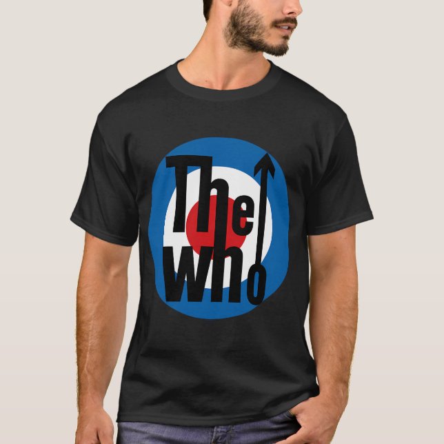 Das Who-Offiziell-Target-Logo T-Shirt (Vorderseite)