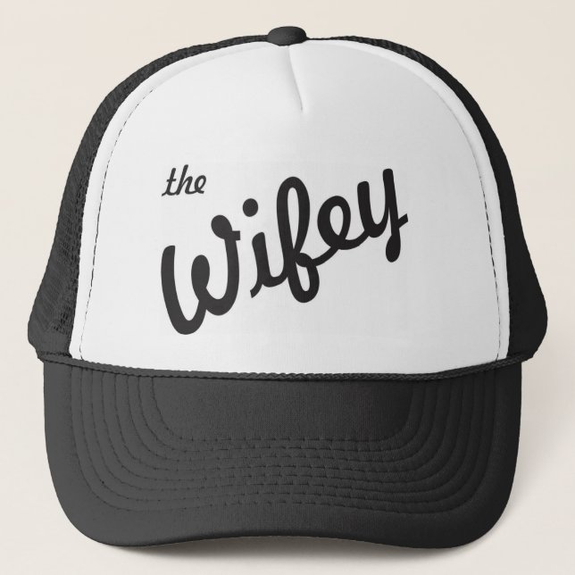 Das Wifey Truckerkappe (Vorderseite)