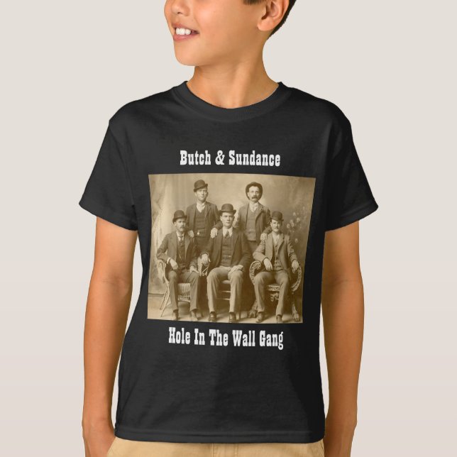 Das wilde Bündel - Butch Cassidy u. Sundance Kind T-Shirt (Vorderseite)
