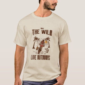Das wilde Leben im Freien T-Shirt