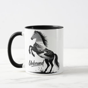 Das wilde Pferd Tasse