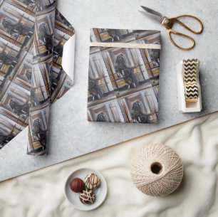 Das Wildpferd-Gemälde von Alfred Fox Geschenkpapier