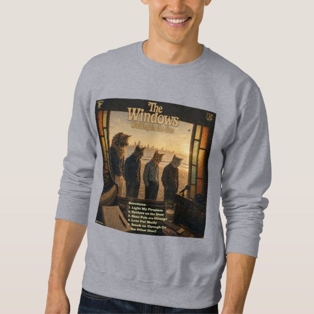 Das Windows-Album: eine Parodie Sweatshirt (Vorderseite)