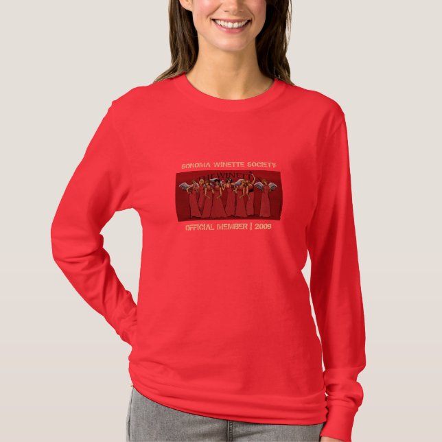 Das Winettes, SONOMA WINETTE GESELLSCHAFT, T-Shirt (Vorderseite)