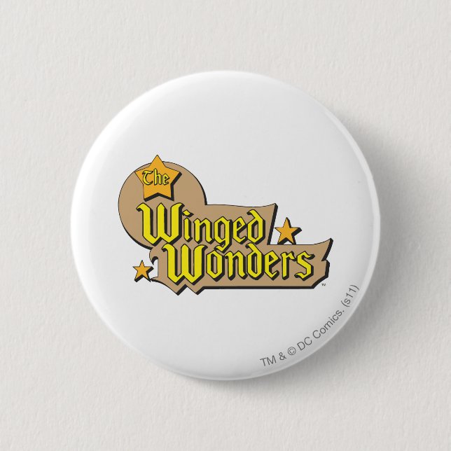 Das Winged Wonders-Logo Button (Vorderseite)