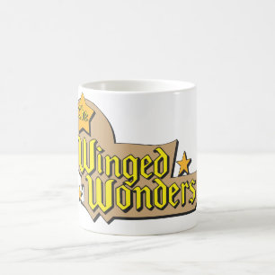 Das Winged Wonders Logo Kaffeetasse