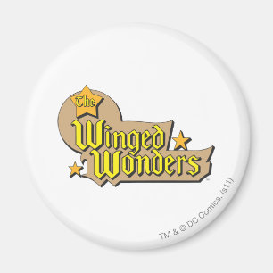 Das Winged Wonders-Logo Magnet