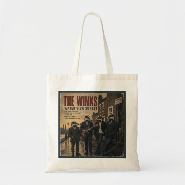 Das Winks-Album: eine Parodie Tragetasche (Vorne)