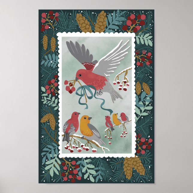 Das Winter Earth Song Green Poster (Vorne)