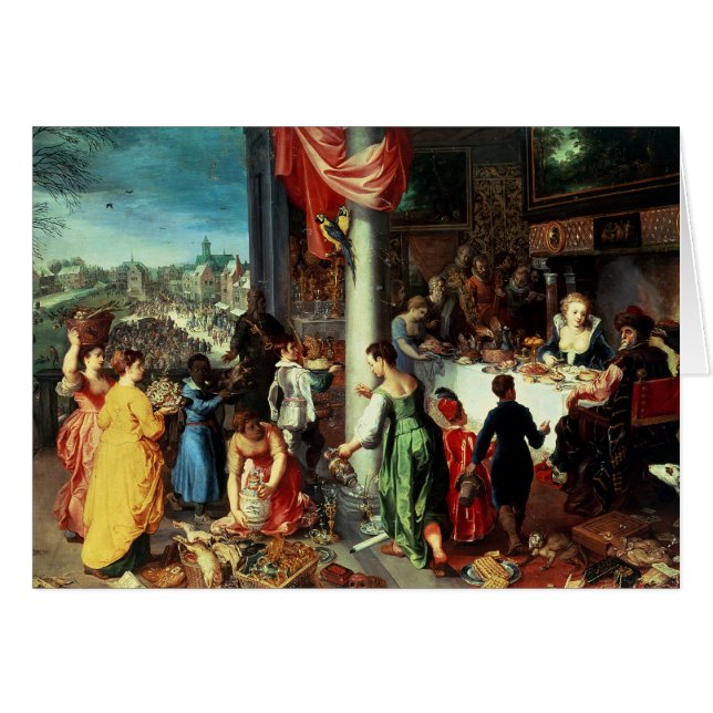 Das Winter-Fest, Ansammlung in dem bayerischen (Vorderseite (Horizontal))