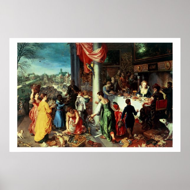 Das Winterfest, Ansammlung am bayerischen Staat Poster (Vorne)