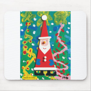 Das Winterwunderland von Santa - Kinder Kunst für  Mousepad