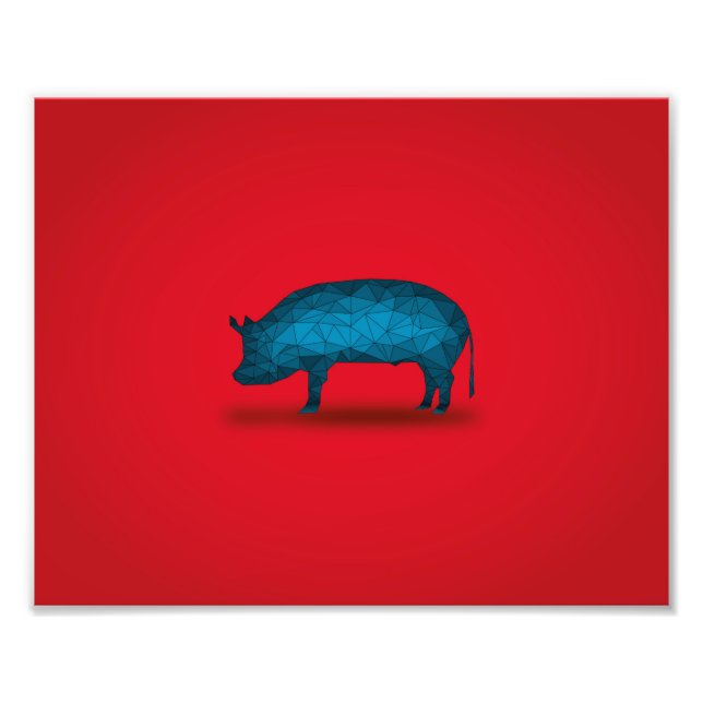 Das wird Pig... Fotodruck (Vorne)