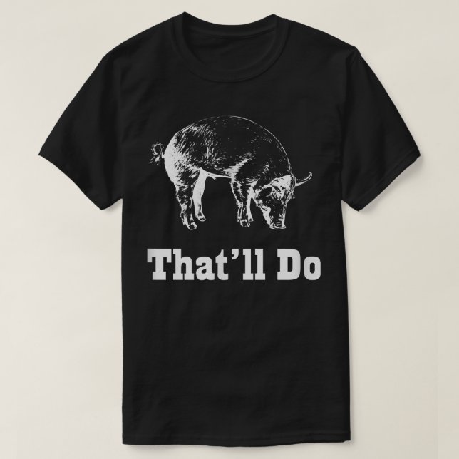 Das wird Pig Funny Graphic machen  T-Shirt (Design vorne)