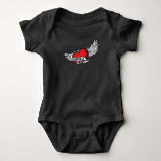 Das wirklich gute Baby - der schwarze Baby-Bodysui Strampler