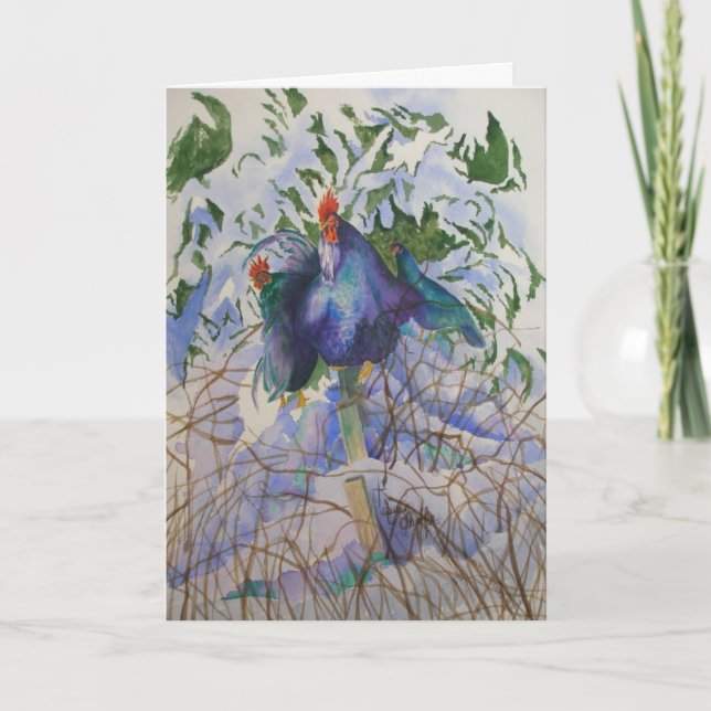 Das Wirrwarr Feiertagskarte (Vorderseite)