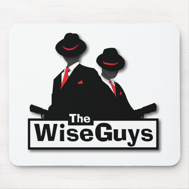 Das WiseGuys Mousepad (Vorne)
