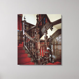 Das wohle Treppenhaus, c.1600 Leinwanddruck