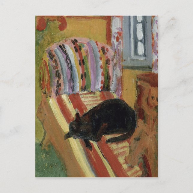 Das Wohnzimmer, 1920 Postkarte (Vorderseite)