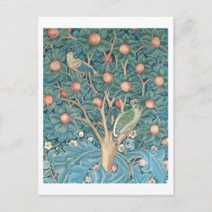 Das Woodpecker-Tapisserie, Details der Spechte Postkarte