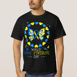 Das World Down Syndrome Day Awareness Socks Down R T-Shirt