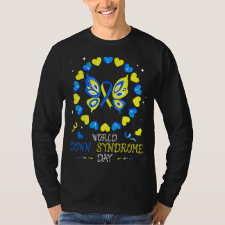 Das World Down Syndrome Day Awareness Socks Down R T-Shirt