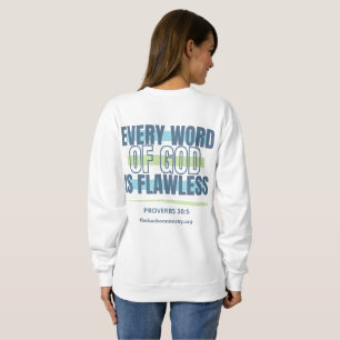 Das Wort Gottes ist ein freibloses Sweatshirt