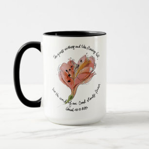 Das Wort unseres Gottes bleibt ewig Blumenkunstwer Tasse