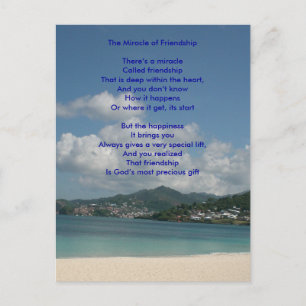 Das Wunder der Freundschaft Postkarte