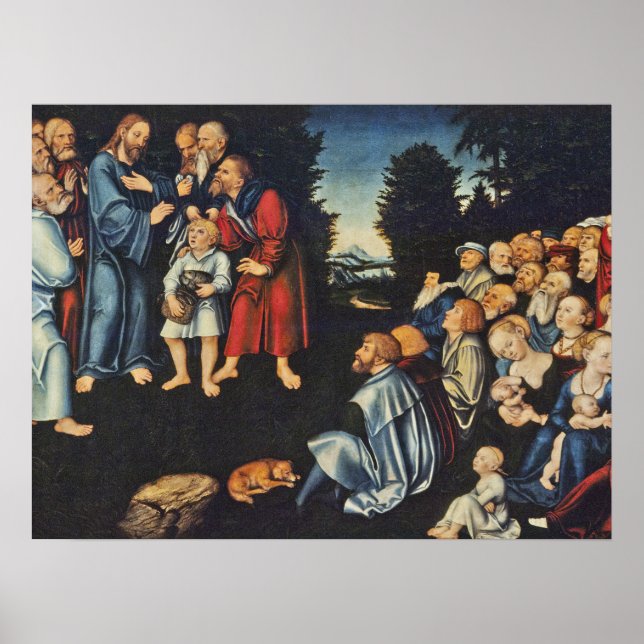 Das Wunder der Fünf liebt und zwei Fische Poster (Vorne)