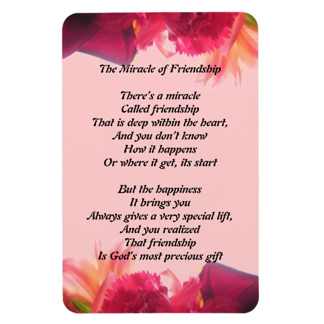 Das Wunder des Freundschaftsmagneten Magnet (Vertikal)