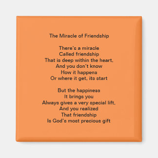 Das Wunder des Freundschaftsmagneten Magnet