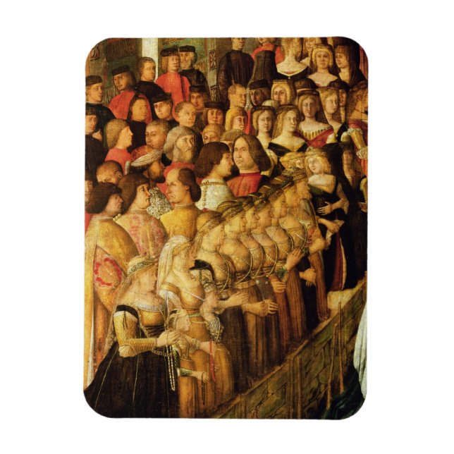 Das Wunder des Kreuzes auf der Brücke San Lorenzo, Magnet (Vertikal)