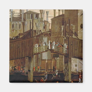 Das Wunder des Relikts des heiligen Kreuzes, Magnet